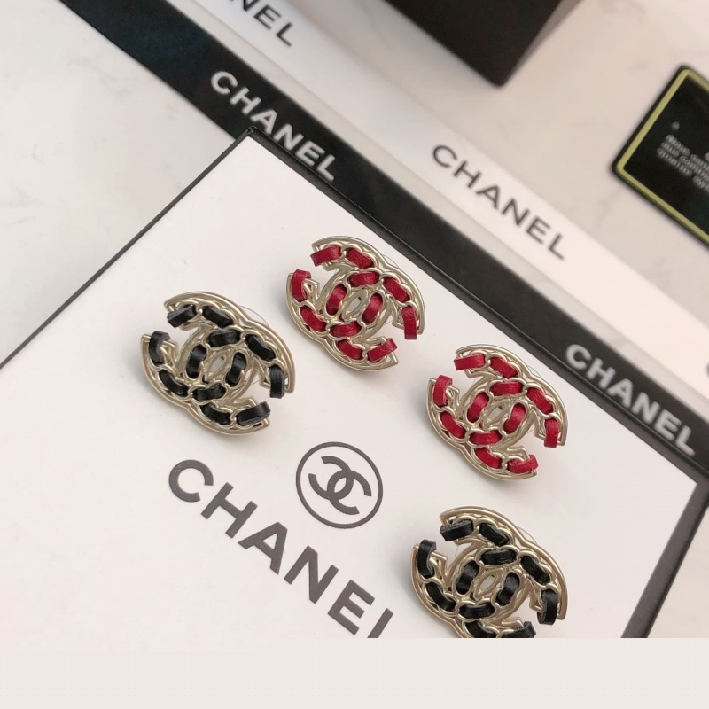 Ch*el earrings